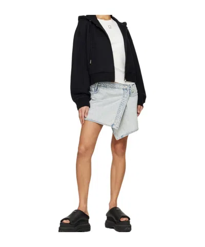 Wooyoungmi Long Sleeve Hoodie In Black