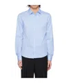 Wooyoungmi Blue Button Up Shirt In Blue