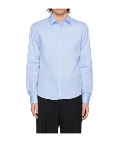 WOOYOUNGMI LONG-SLEEVED LAPEL SHIRT