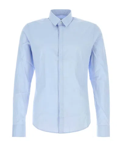 Wooyoungmi Long Sleeve Shirt In Blue