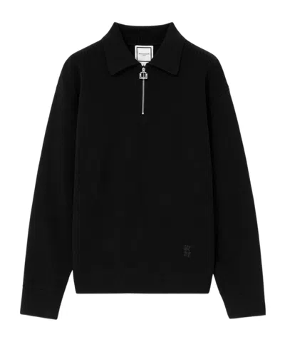 Wooyoungmi Long Sleeve Sweater In Black