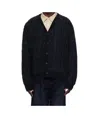 Wooyoungmi Long-sleeved Cardigan In Black