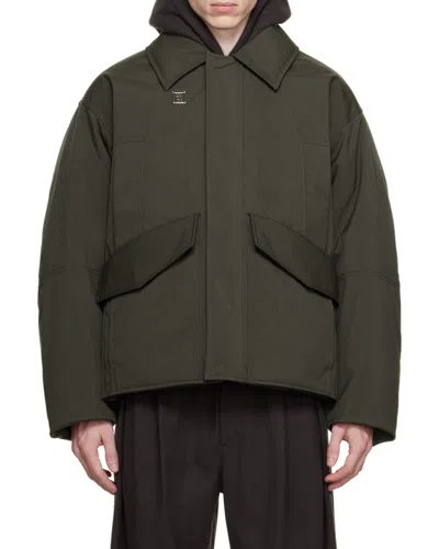 Wooyoungmi Long-sleeved Casual Jacket In Black