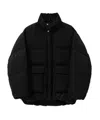 Wooyoungmi Black Quilted Down Jacket In Black