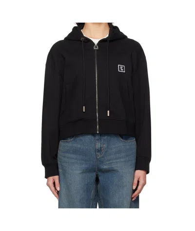 Wooyoungmi Long-sleeved Hoodie In Black