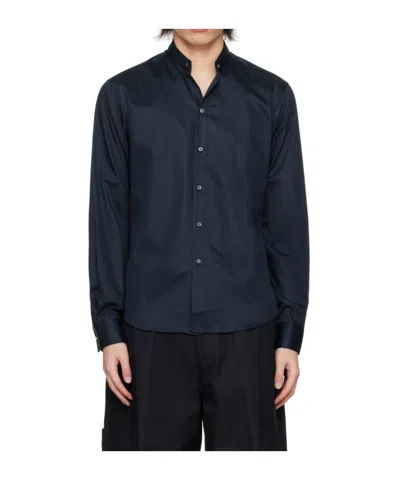 Wooyoungmi Long-sleeved Shirt In Black