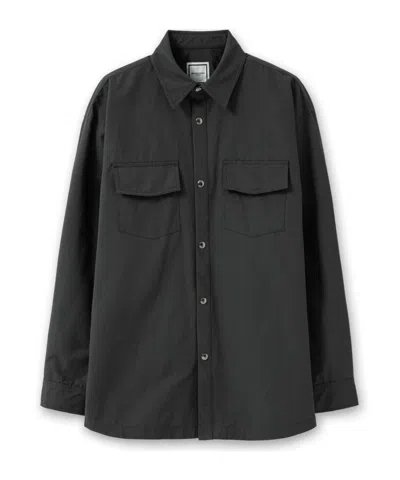 Wooyoungmi Long-sleeved Shirt In Black