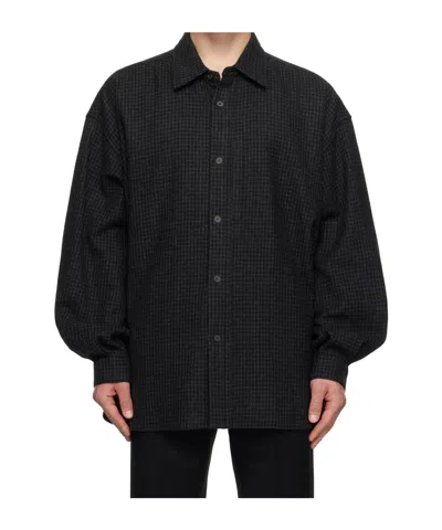 Wooyoungmi Long-sleeved Shirt In Black