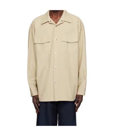 Wooyoungmi Long-sleeved Shirt In Nude
