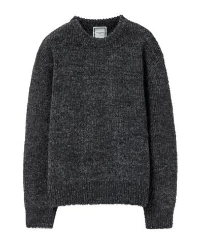 Wooyoungmi Long-sleeved Sweater In Black