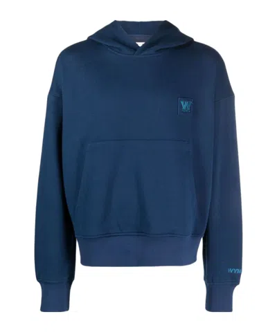 Wooyoungmi Long-sleeved Sweater In Blue