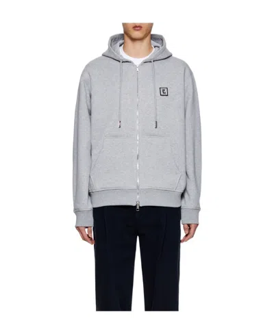 Wooyoungmi Long-sleeved Sweater In Gray