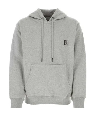 Wooyoungmi Long-sleeved Sweater In Gray