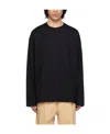Wooyoungmi Long-sleeved T-shirt In Black