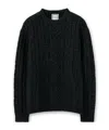 Wooyoungmi Long-sleeved Wool Sweater In Black