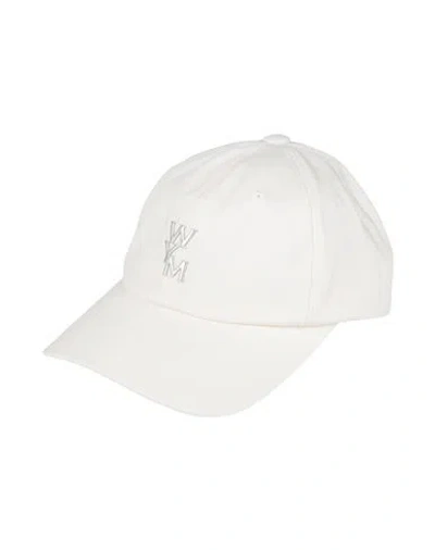 Wooyoungmi Man Hat Ivory Size Onesize Cotton In White