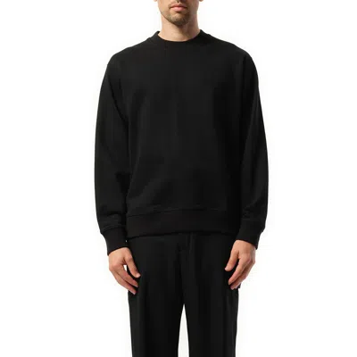 Wooyoungmi Men's Back Patch Sweatshirt In Black