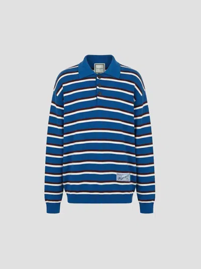 Wooyoungmi Men's Lightweight Knit Sweater In Blue