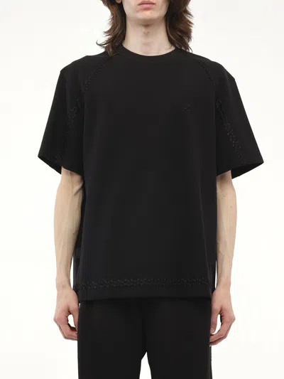 WOOYOUNGMI MEN'S WHIPSTITCH T-SHIRT
