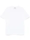 Wooyoungmi White Swaying Flower Back Logo T-shirt In White