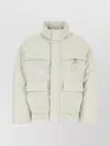 WOOYOUNGMI PADDED FUNNEL NECK DOWN JACKET WITH FLAP POCKETS