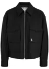 Wooyoungmi Padded Wool Jacket In Black