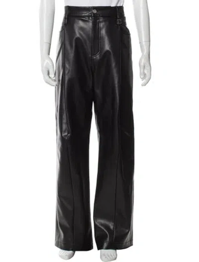 Pre-owned Wooyoungmi Pants In Black