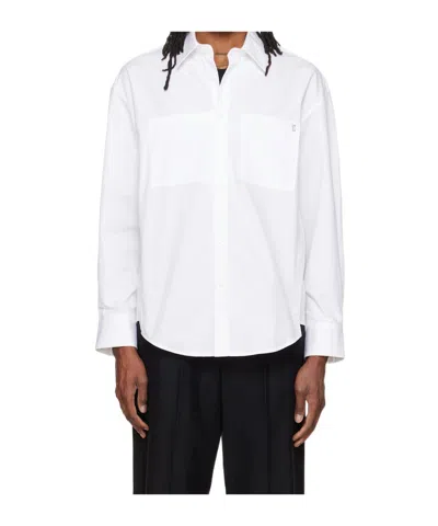 Wooyoungmi Patch-pocket Long-sleeve Shirt In White