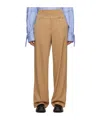 Wooyoungmi Pleated Zipper Casual Pants