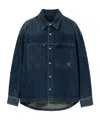 Wooyoungmi Pocket Detail Denim Shirt In Blue