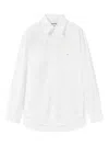 Wooyoungmi Pocket Logo Shirt In White