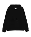 Wooyoungmi Classic Black Hoodie With Signature Logo Accents In Black