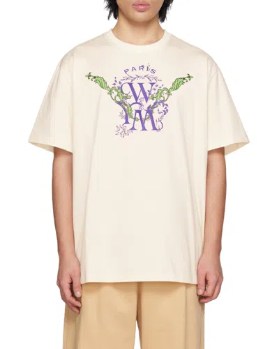 Wooyoungmi Printed T-shirt In White