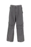 Wooyoungmi Relaxed Fit Wide-leg Trousers In Gray