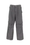 Wooyoungmi Relaxed Fit Wide-leg Trousers In Gray