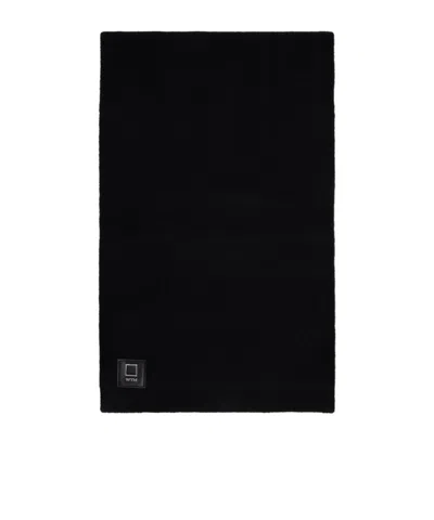 Wooyoungmi Rib Scarf In Black