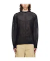 Wooyoungmi Rope Sweater In Black