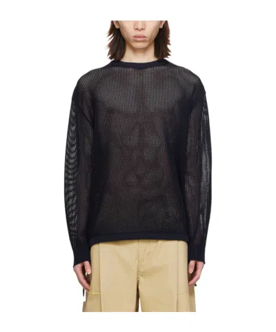 Wooyoungmi Rope Sweater In Black