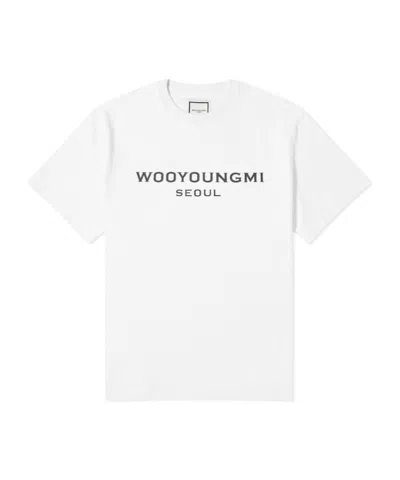 Wooyoungmi Round-necked T-shirt In White