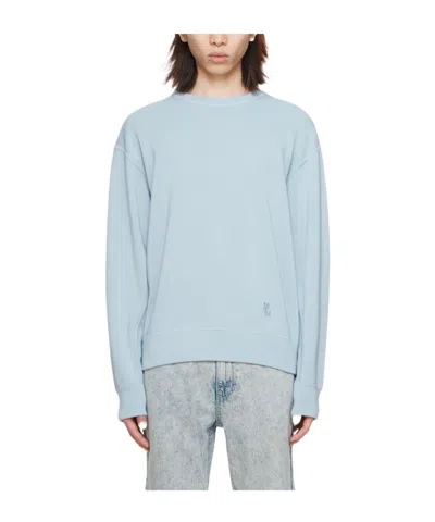 Wooyoungmi Round-necked Wool Sweater In White