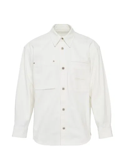 Wooyoungmi Shacket Back Floral-print Jacket In Multi