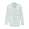 Wooyoungmi Wildflower Denim Shirt In Blue