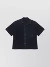 Wooyoungmi Short Sleeve Button Shirt With Graphic Print
