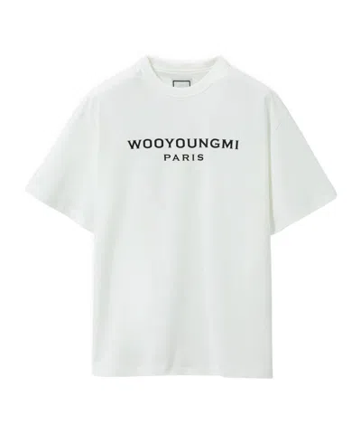 Wooyoungmi Short-sleeved T-shirt In White