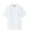 Wooyoungmi Off-white Flower Back Logo T-shirt In White