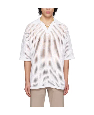 Wooyoungmi Shoulder-length Polo Shirt In White