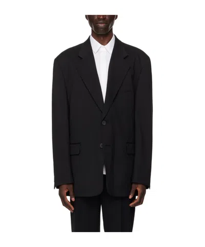 Wooyoungmi Single-breasted Blazer In Black