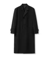 Wooyoungmi Single-breasted Wool Coat In Black