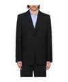 Wooyoungmi Slim Single-breasted Suit Jacket In Black