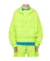 Wooyoungmi Stitched Casual Jacket In Yellow